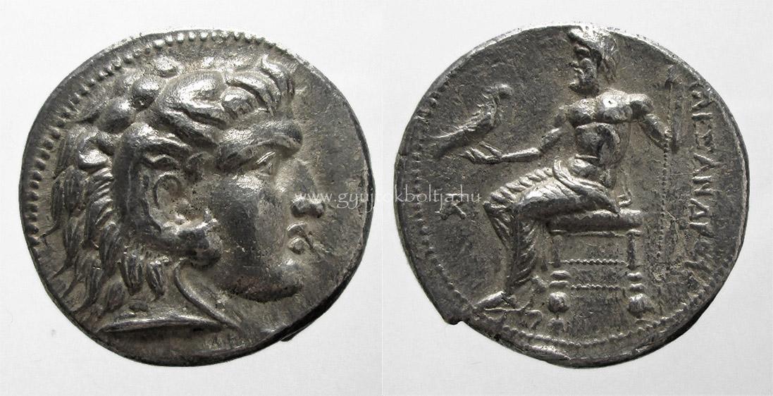 III. (Nagy) Sándor tetradrachma, Arados